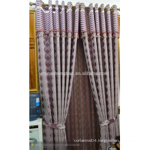 Home Textile Curtain Thermal Jacquard Curtains Ready Made